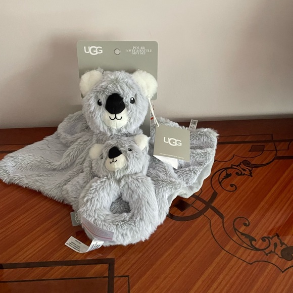 Brand new UGG lovey and rattle gift set - Picture 3 of 6